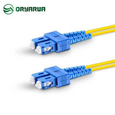 SC UPC Ke SC UPC Duplex Single Mode Patch Cord 1M 2M 3M